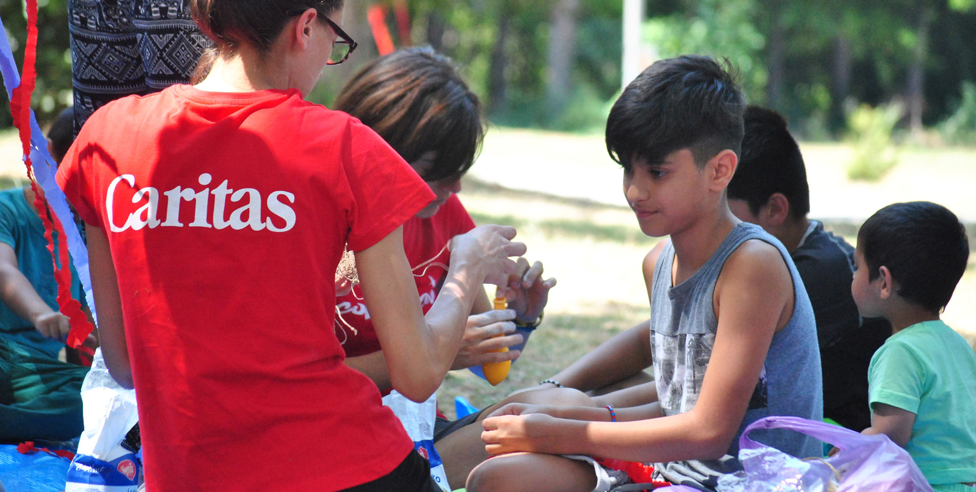 Fotografija aktivnosti Caritasa Valjevo